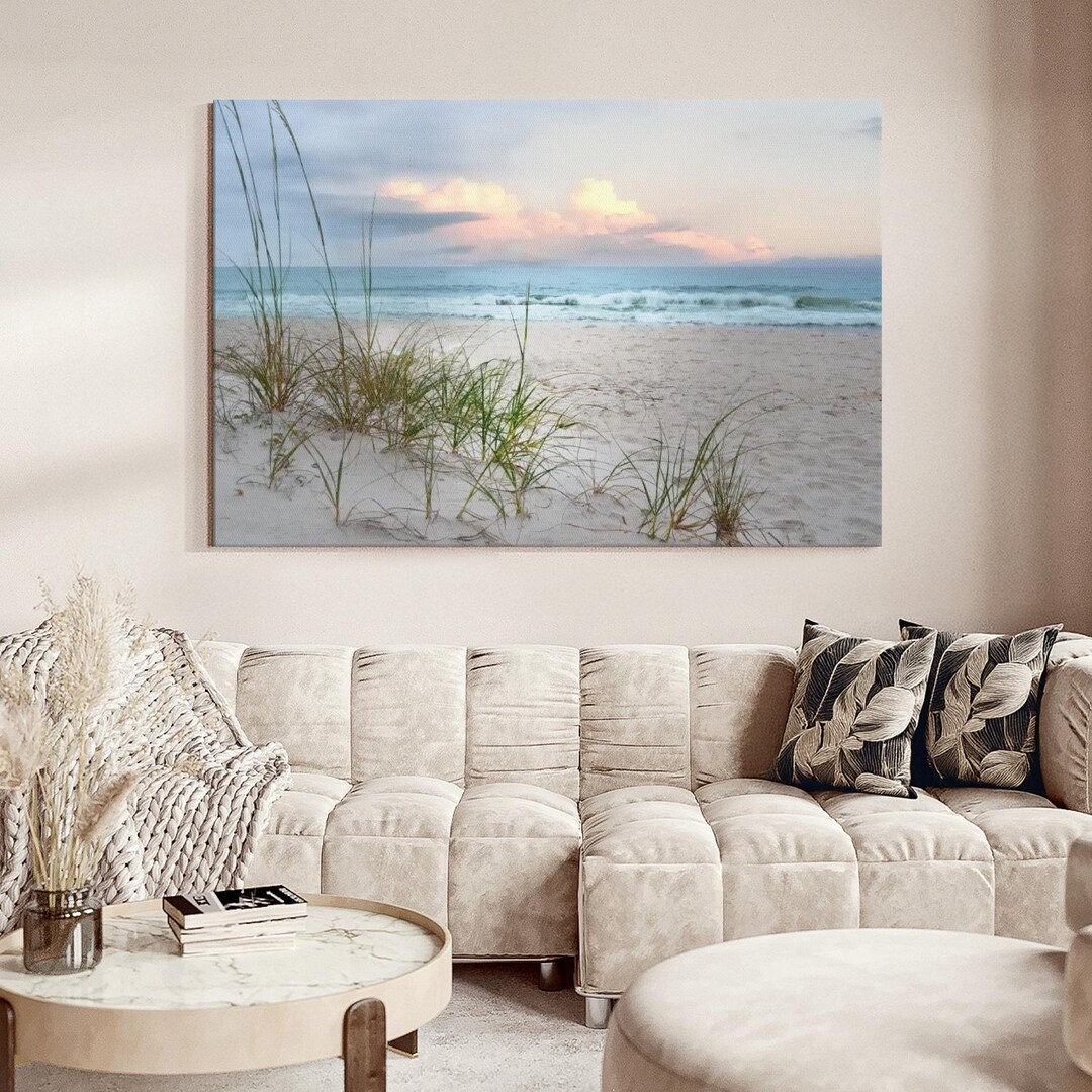 Elephant Stock Beach Driftwood Wall Art - Horizontal Canvas - Living ...