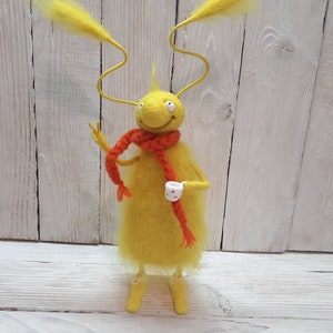 Needle felted Cockroaches,  bugs, creatures, aliens, fantasy. Needle felted animals. Felting animals. Wool cockroaches