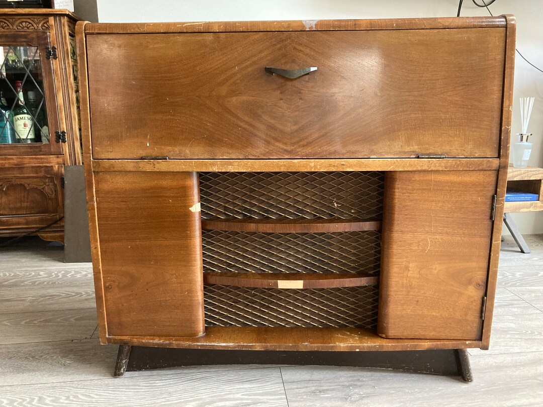 Vintage Monarch Record Changer Cabinet - Etsy