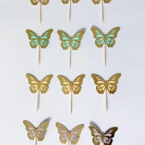 Butterfly Cupcake Toppers