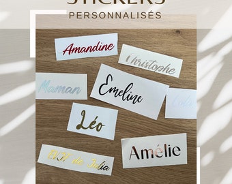 Personalized Stickers, Vinyl Sticker, Decal, Custom Labels Multi-Surface Compatible