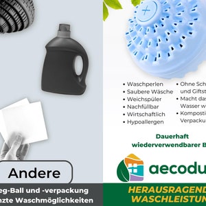 Der Aecodune-Waschball – ein Vergleich der Eigenschaften und Vorteile des Balls im Vergleich zu anderen Wäscheprodukten