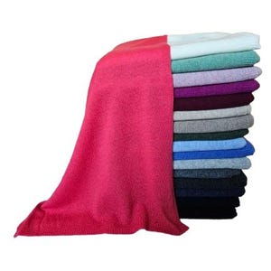 Made in Italy Aus 100% Premium Luxury Cashmere 2/28 Strick Schal Stola Damen Herren 18 Farben