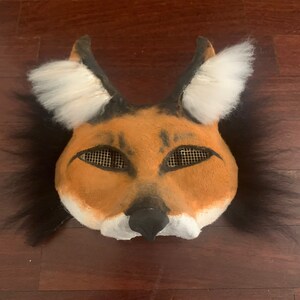 Fox therian mask design by FrolickingFinn on DeviantArt