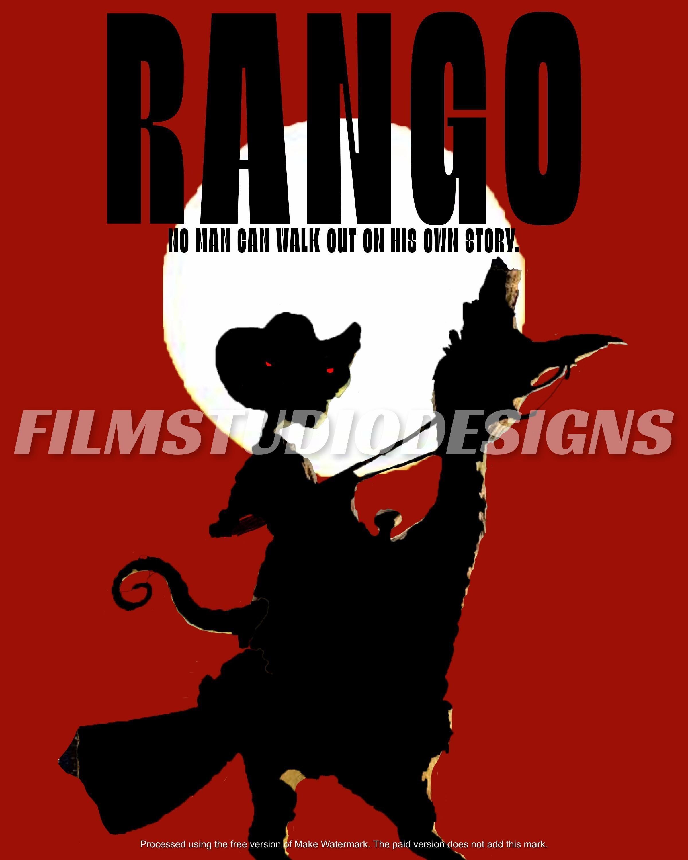 Rango Western Movie Poster Digital Download - Etsy