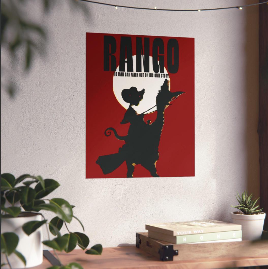 Rango Western Movie Poster Digital Download - Etsy