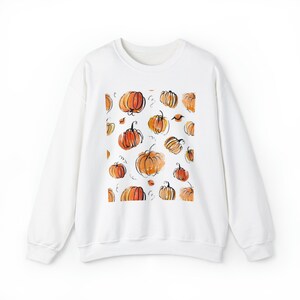 Pompoen unisex Heavy Blend™-sweatshirt