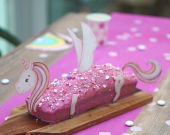 Edible unicorn cake decorations – creative cake decorations for your unicorn party