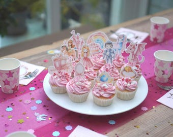Essbare Prinzessin-Caketopper – kreative Kuchendeko für deine Prinzessinnenparty