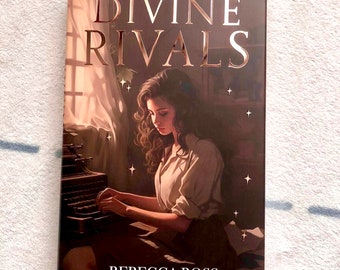 Divine Rivals by Rebecca Ross - Dust Jacket