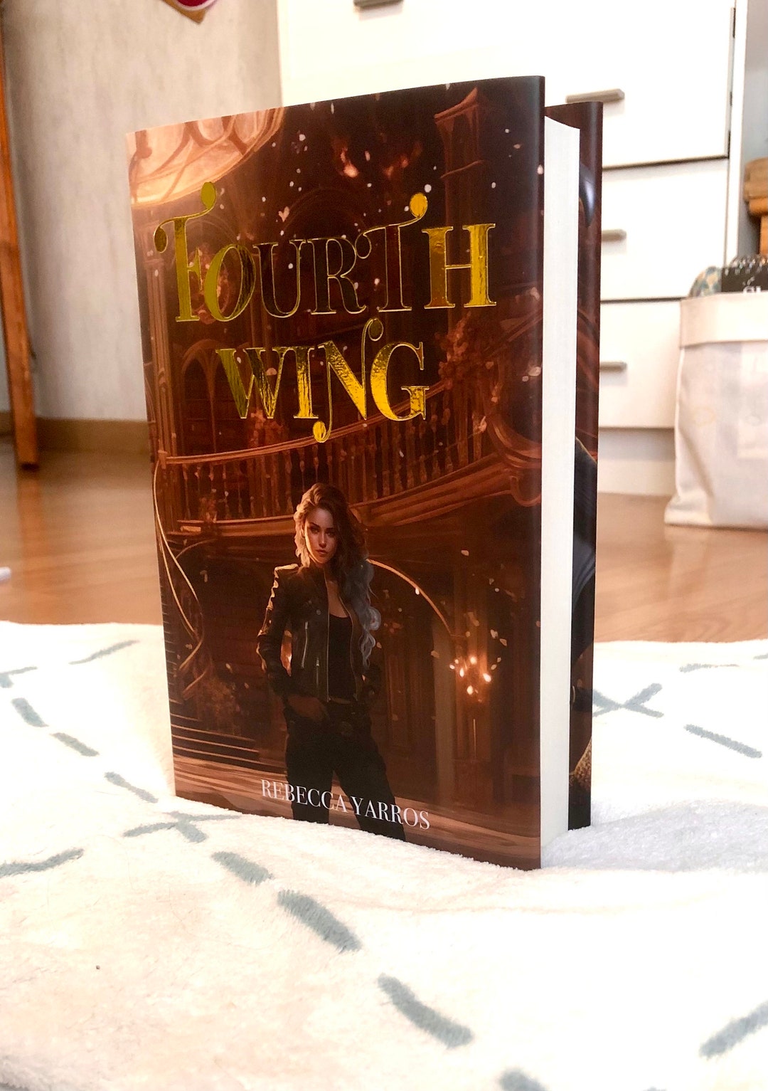 Fourth Wing Dust Jacket Etsy