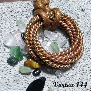mobius rodin vortex pendant 7 tensor ring 144mHz