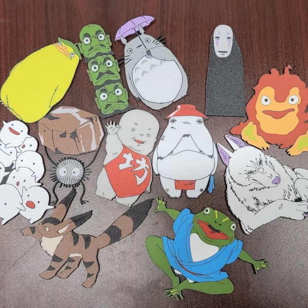 ¡Liquidación! Imanes de personajes de Studio Ghibli
