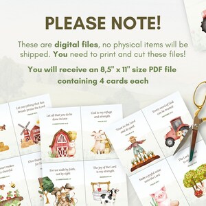 20 Bible Verse Flashcards | Educational Scripture Memory Cards ...