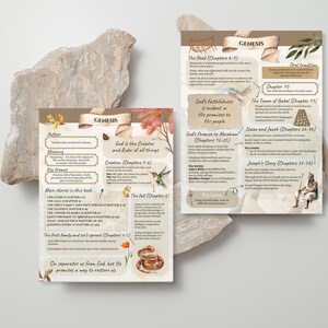 Genesis Made Simple | Easy to Use Bible Study Guide | Printable Old ...