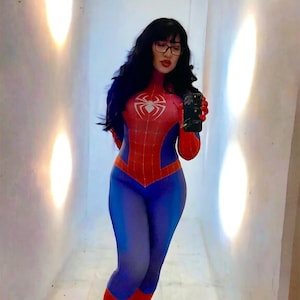 JDKOD Spider Women Costume Bodysuit Adult with Mask and Lenses,Halloween  Superhero Girl Cosplay Catsuit Jumpsuit Romper : : Clothing, Shoes  