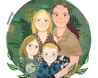 Handgefertigte Paar Illustration vom Foto, Paar Portrait Auftragskunst, Benutzerdefinierte personalisierte Druck, Valentinstag Geschenk Art