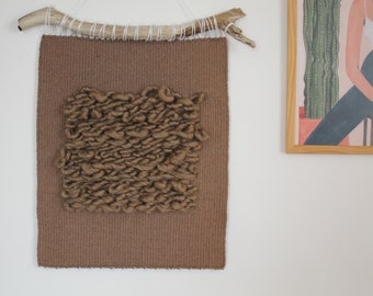 Handwoven wall hanging tapestry