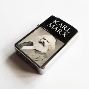 Karl Marx Engraved Lighter - Ignite Your Revolutionary Spirit!