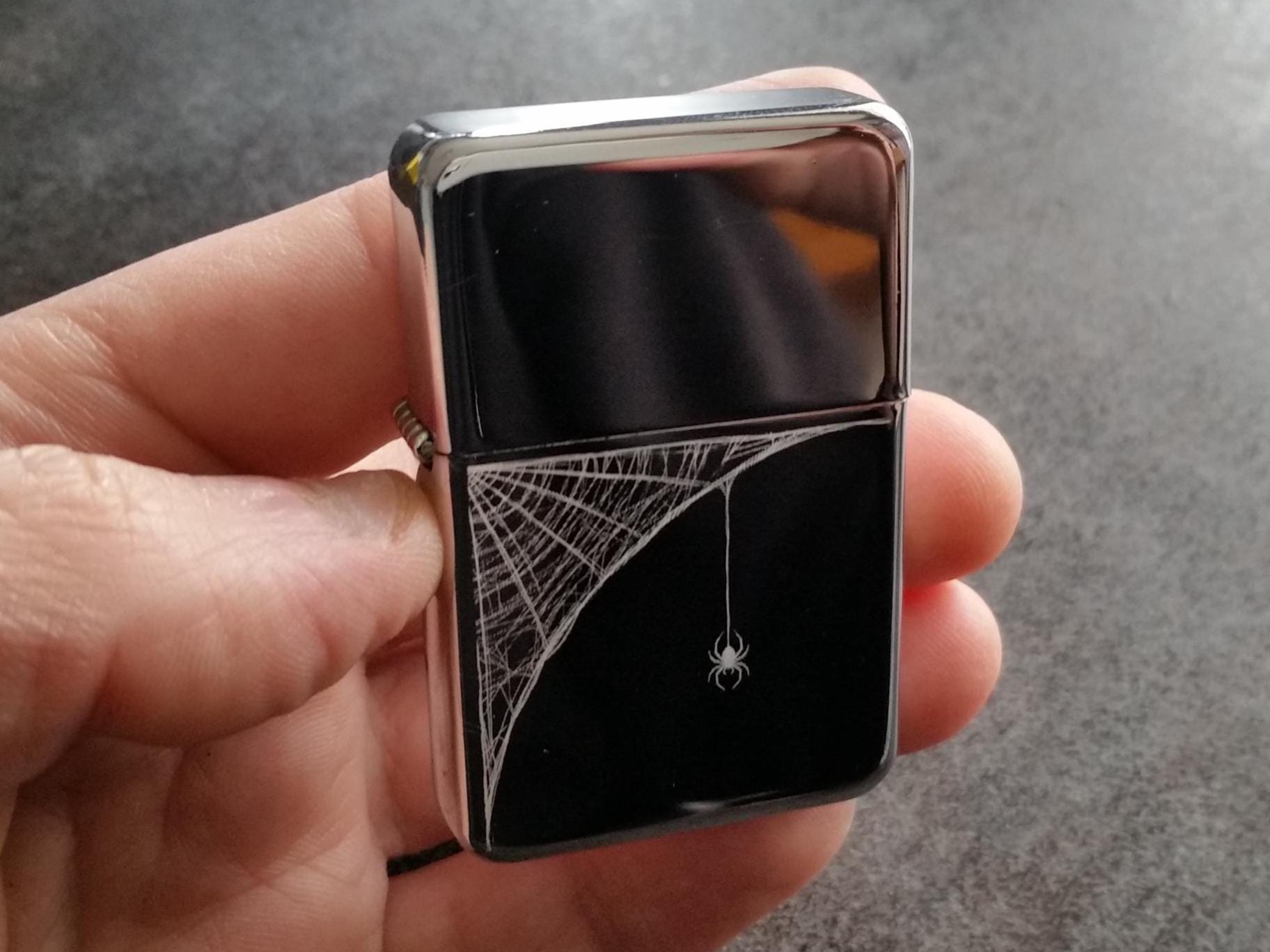 Zippo Spiderman - Etsy