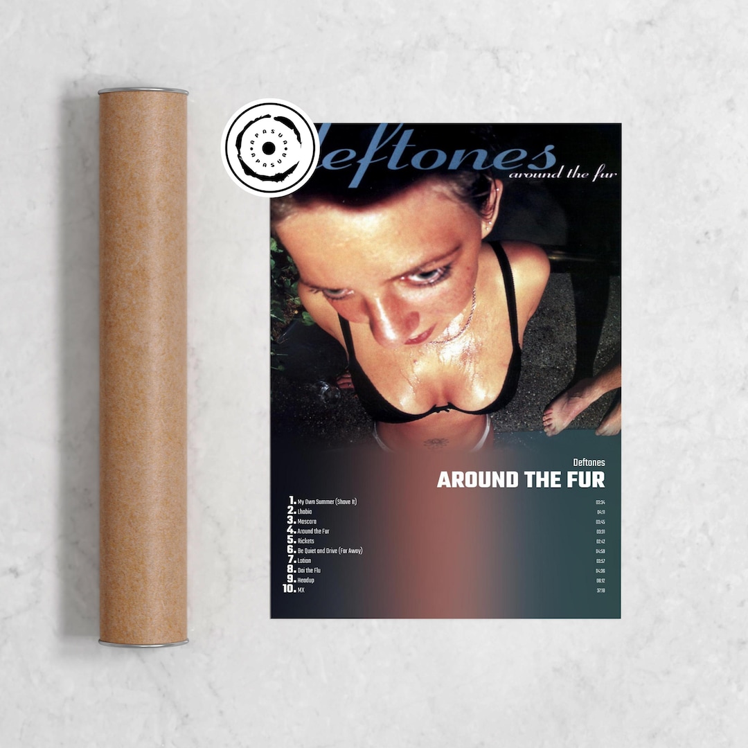 Deftones Around the Fur Album Cover Poster Wall Art Etsy