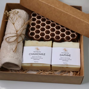 Soap Gift Box, Gift For Her, Bath and Beauty Gift Basket For Women,Happy Birthday Set, Mothers Day Box