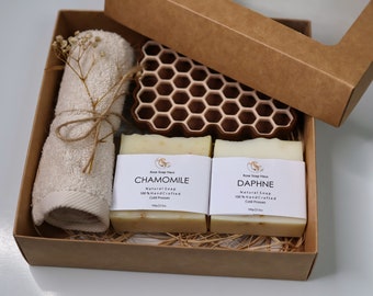 Soap Gift Box, Gift For Her, Bath and Beauty Gift Basket For Women,Happy Birthday Set, Mothers Day Box
