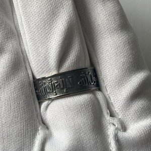 Islamic ring silver band Shahada