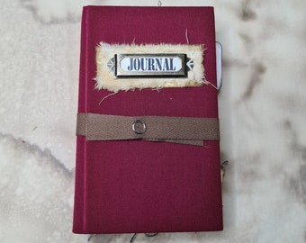 Red Travel Journal - Alice in Wonderland