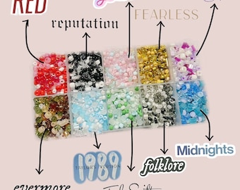 Kit de cuentas DIY Taylor Swift The Eras Tour / Juego de cuentas de pulseras de la amistad