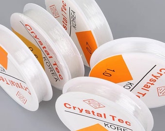 Transparent elastic thread for Nylon Crystal bracelet spool