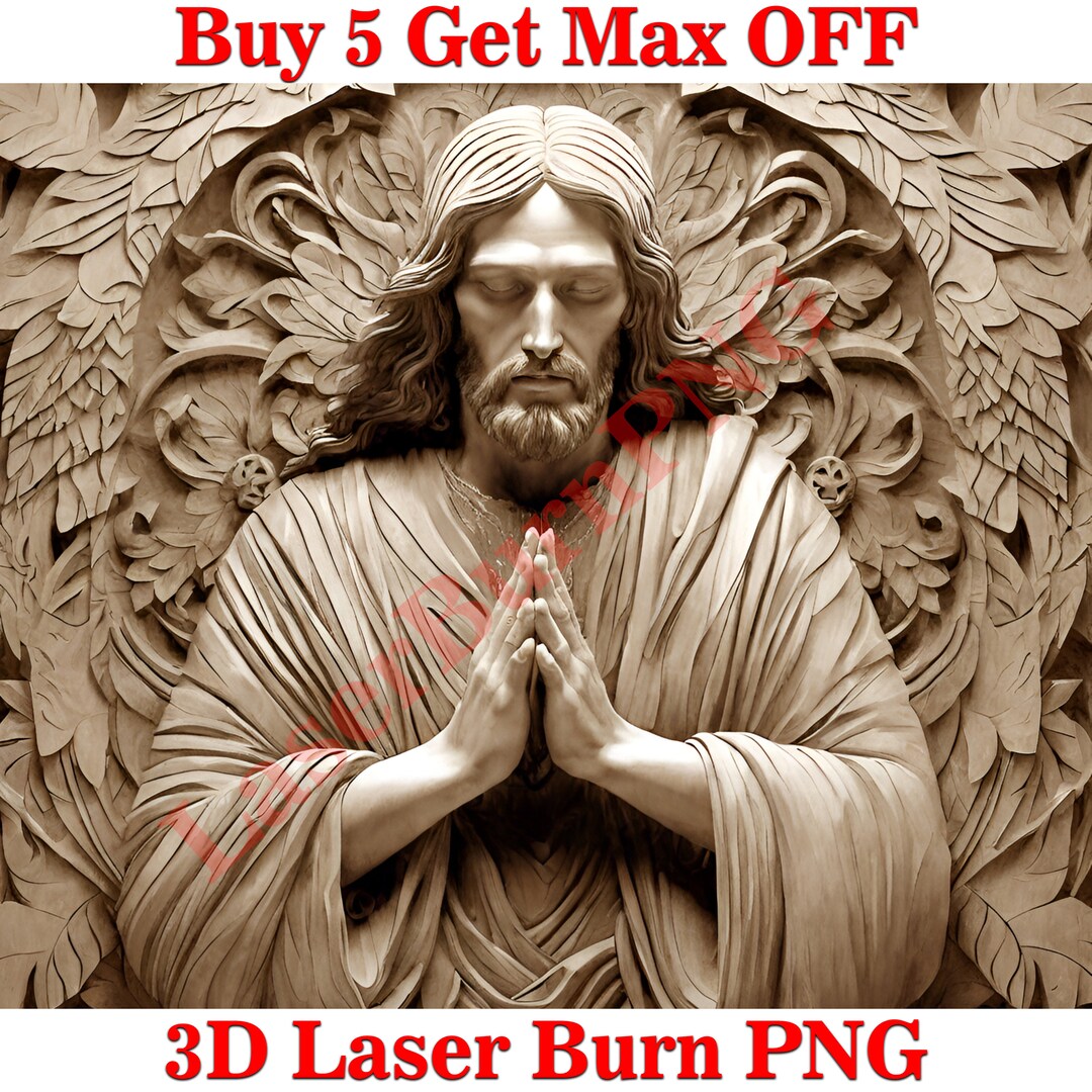 Definition Jesus Png Glowforge File Png Laser Engraving Png 3d Illusion