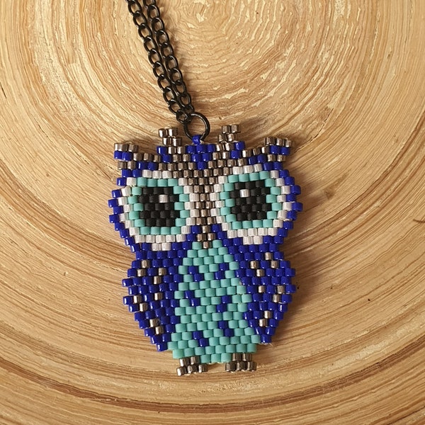 Owl Necklace - Etsy