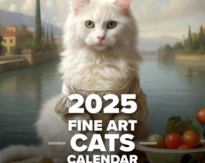 2025 Cuddly Kittens Wall Calendar - 12" X 12" Monthly Calendar With Adorable Cat Photos