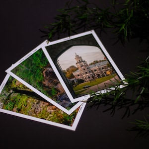 3 postales (set), fotografía, souvenir