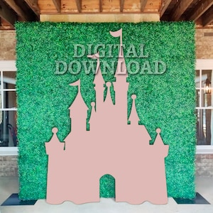 DESCARGA DIGITAL Archivo de fondo de castillo / Descarga instantánea