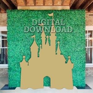 DIGITAL DOWNLOAD Castle Backdrop File / Instant Download