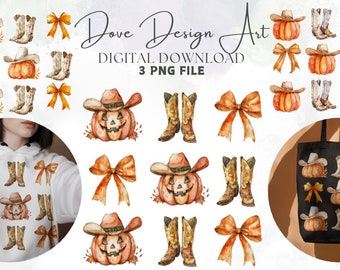 Howdy Kürbis Png, Herbst kokette Bogen Png, Western Herbst Png, Herbst Png, Cowgirl Png, Herbst Vibes Png, Western Png, Country Herbst Png, Png Design