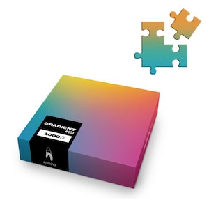 Gradient Puzzle - 1000 Pieces