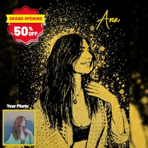 Aangepaste tekening, tekening cadeau voor haar, custom gezichtsloos, cadeau vriendin vriendje, cadeau voor hem, stel portret, verlovingsfoto digitaal
