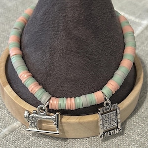 I love quilting bracelet