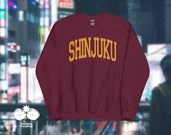 Shinjuku Varsity Sweatshirt | Japan College Style Jumper