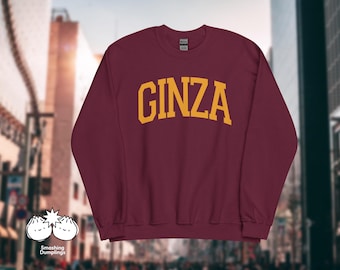 Ginza Varsity Sweatshirt | Tokyo Japan College Style