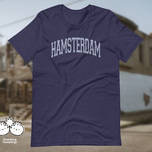The &quot;Hamsterdam&quot; Varsity T-Shirt |  The Wire, TV Show, American College Tee, Sports Shirt, Unisex, Gifts for Him, for Her, for Them