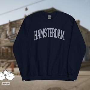 The &quot;Hamsterdam&quot; Varsity Sweater | The Wire, TV Show, American College Sweatshirt, Jumper, Sports Shirt, Unisex, Gifts for Him, for Her
