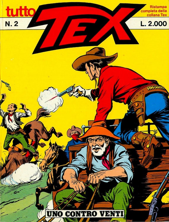 Tex Willer one Against Twenty Complete Reprint Series 