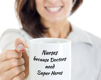 Nurses are doc's super heros, nurse gift, rn gift