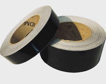 3M Brand - Black Reflective Tape ( Reflects White ) - 3M Scotchlite 580-85E.