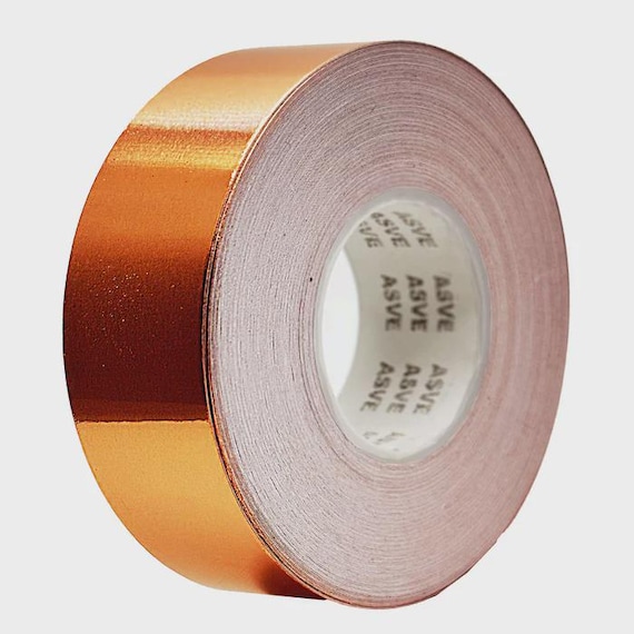 Copper Tape Self-Adhesive Arts Crafts, Slug & Snail Tape, Gardening, Decorative Copper Foil Tape, 20mm wide.