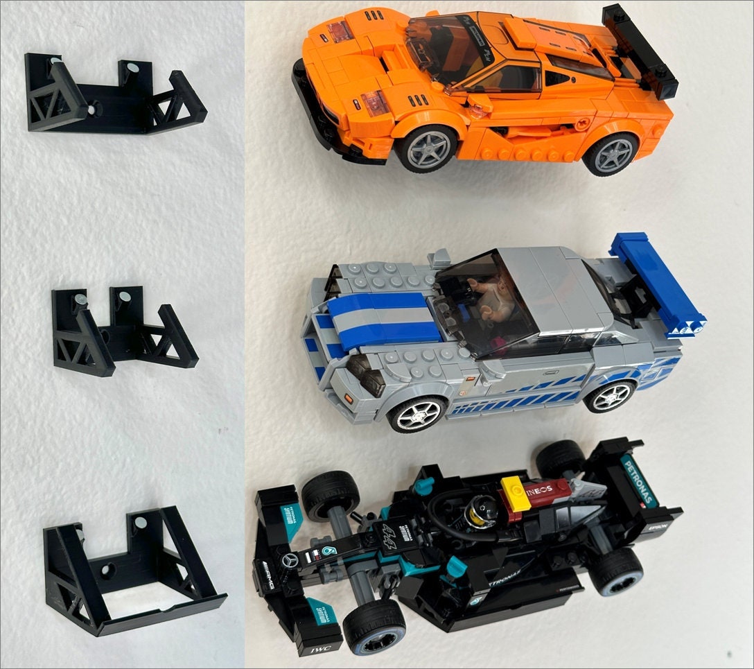 Angled Wall Mount Display for LEGO Speed Champion - Etsy